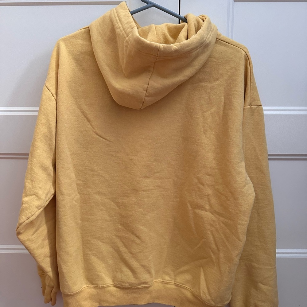 Disney Yellow Walt Disney World Crewneck Hoodie Large - Picture 7 of 8